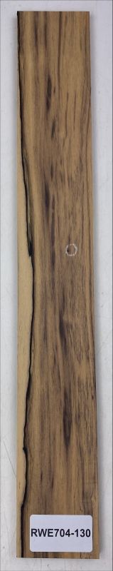 Fretboard Royal White Ebony, 530x75x9mm Unique Piece #130